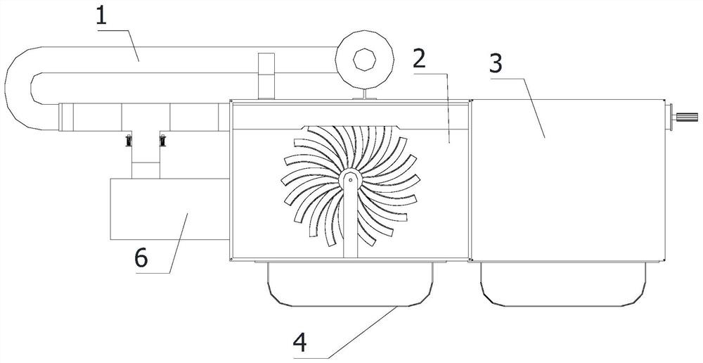 A medical lung capacity training device and its working method