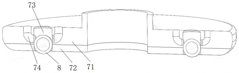 One-way valve structure of piston for high-voltage switch, high-speed grounding switch and GIS