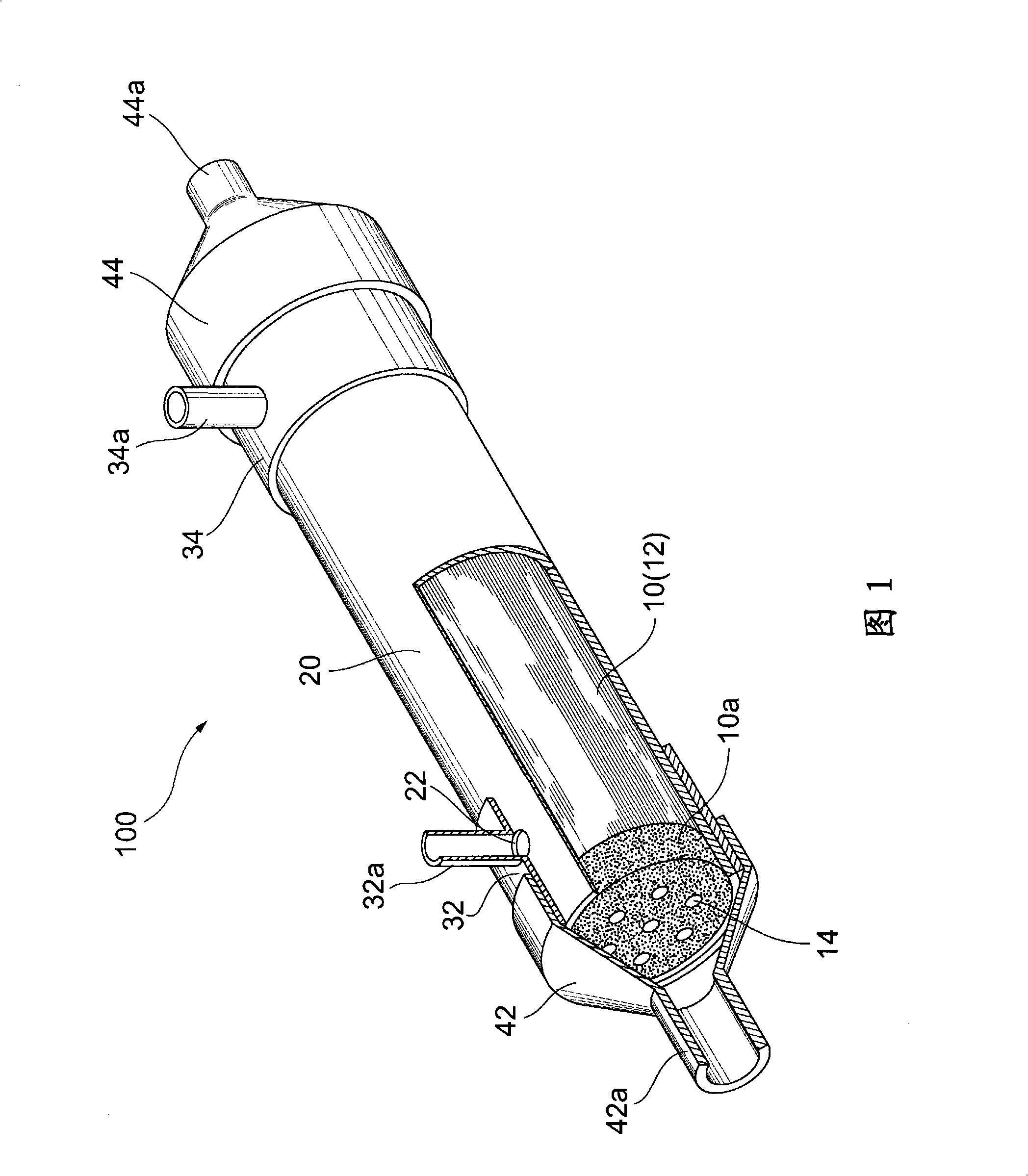 Potting material, hollow-fiber module, and process for producing the same