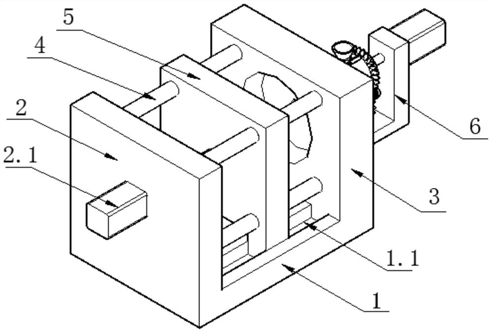 Aluminum alloy die-casting device capable of preventing internal residual liquid blockage