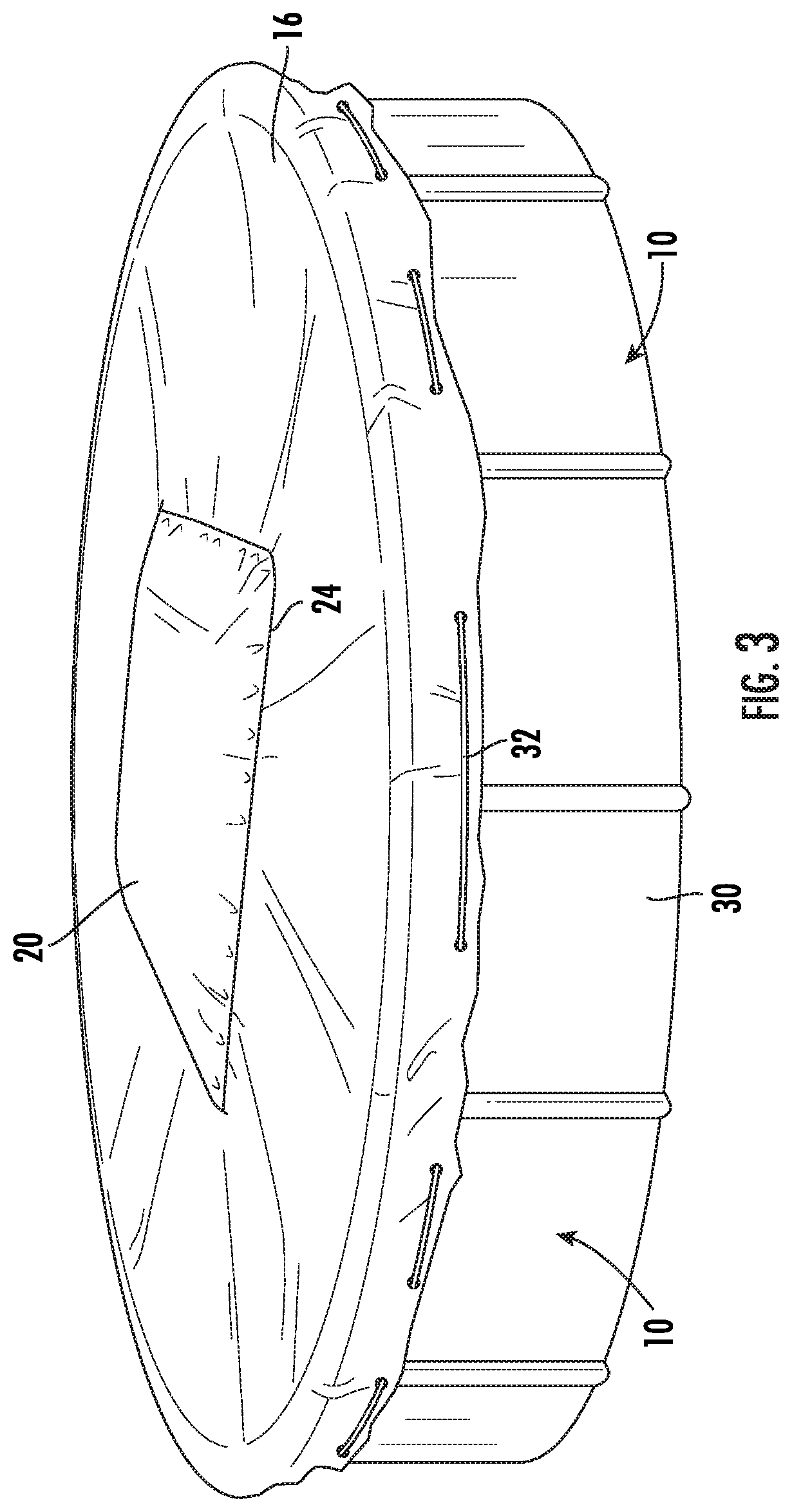 Inflatable Pool Cover for an Aboveground Swimming Pool