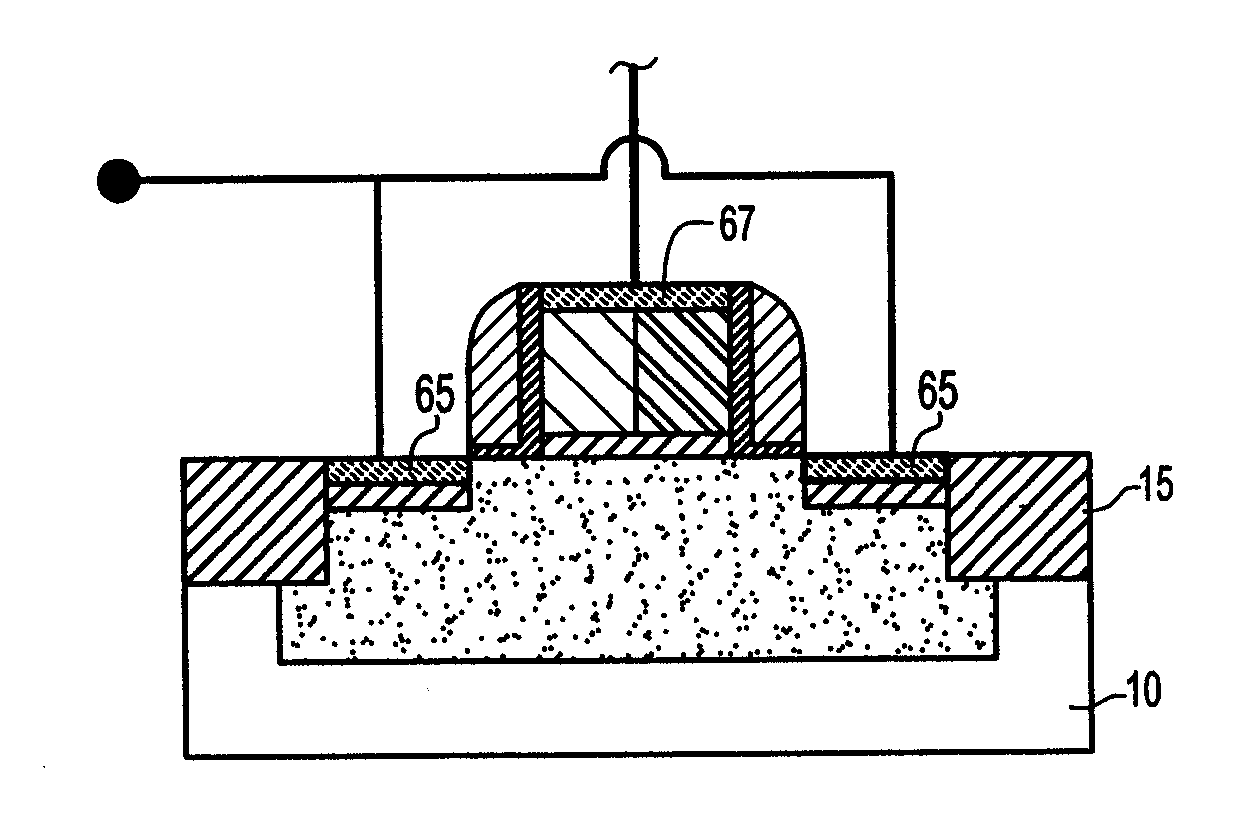 MOS varactor with segmented gate doping