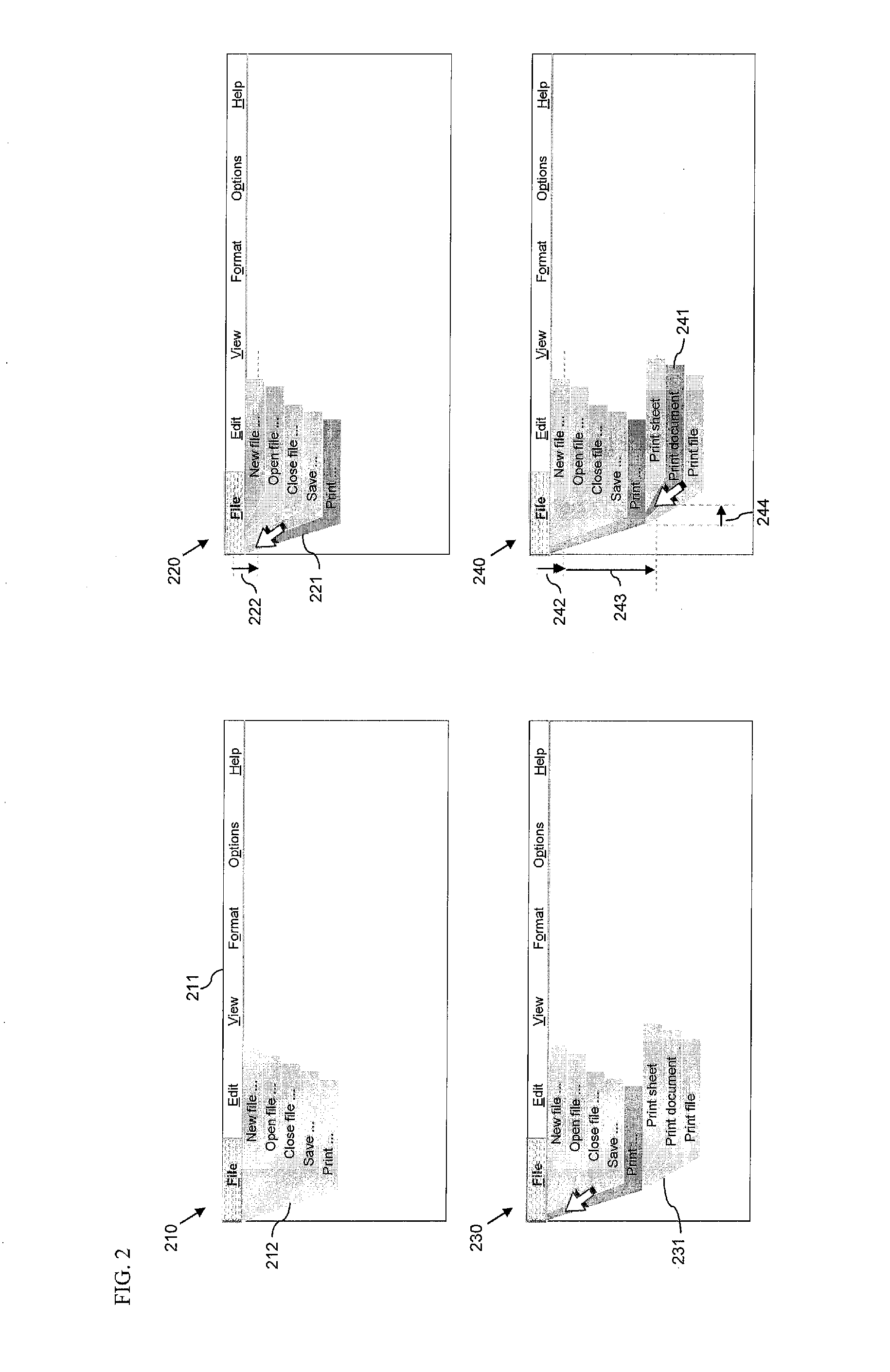 Menu Tree Visualization and Navigation