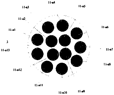 Heating control device and control method for multi-strand insulated self-made thermal overhead ground wire