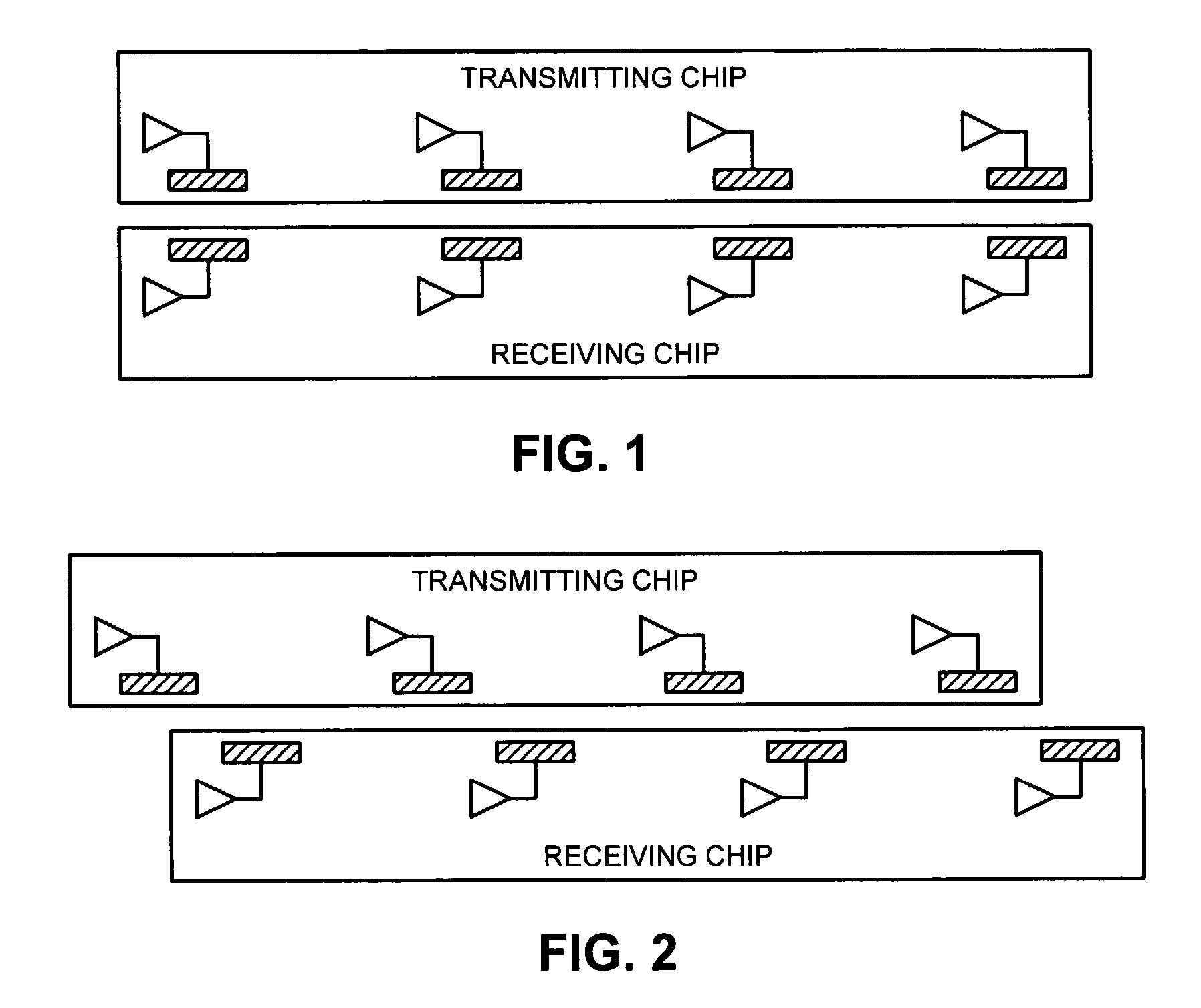 Method and apparatus for precisely aligning integrated circuit chips