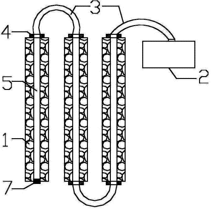 Fabricating method of concrete preformed pile in saline soil region