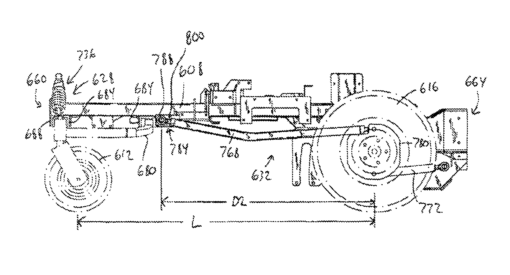 Mower suspension system and method