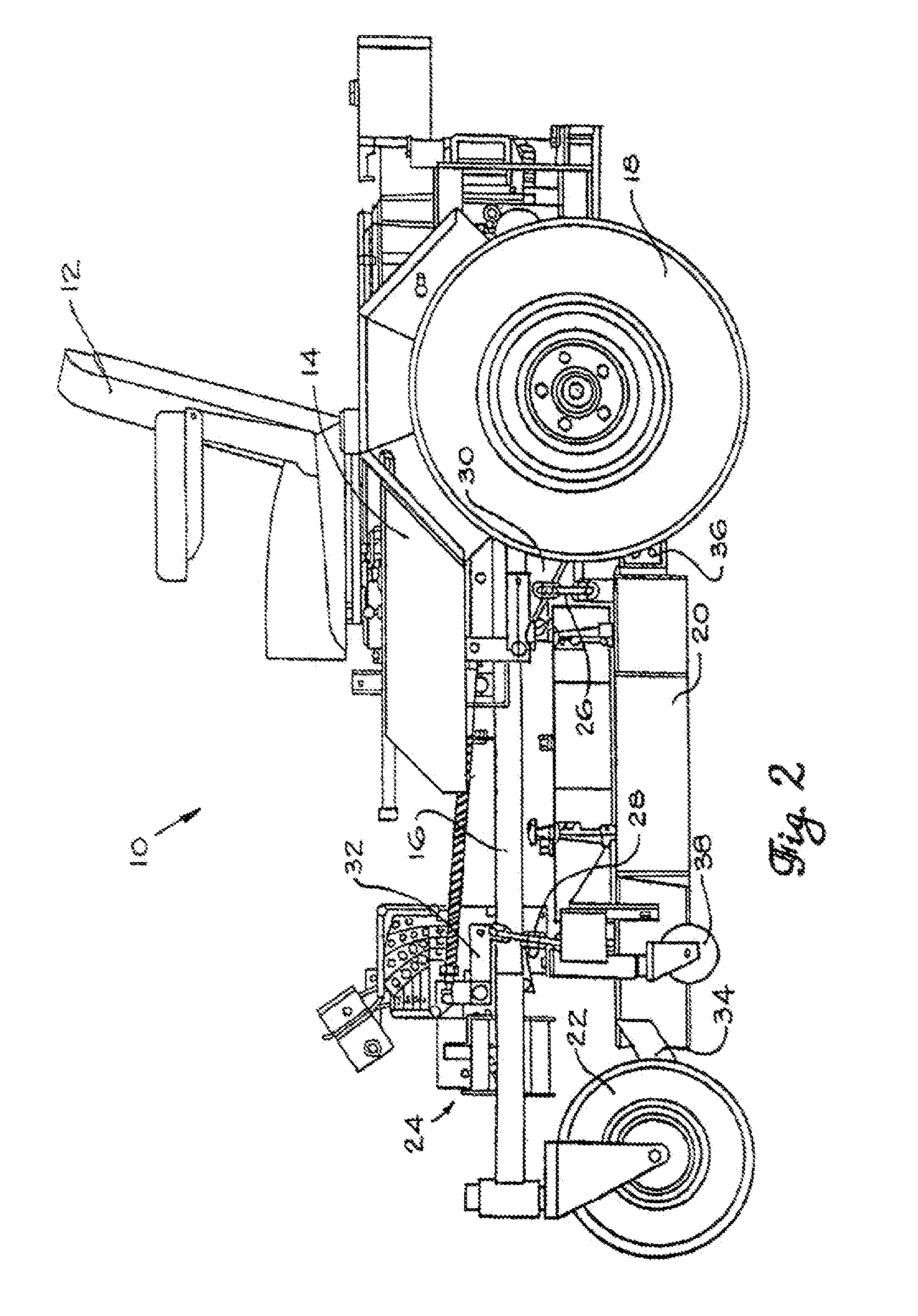 Mower suspension system and method