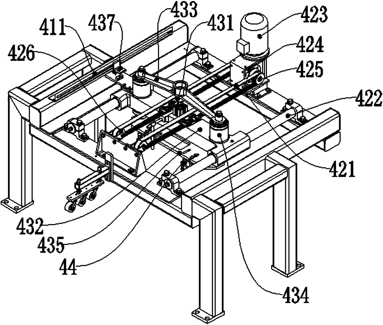 Ceramic trimming machine with high-precision correction function