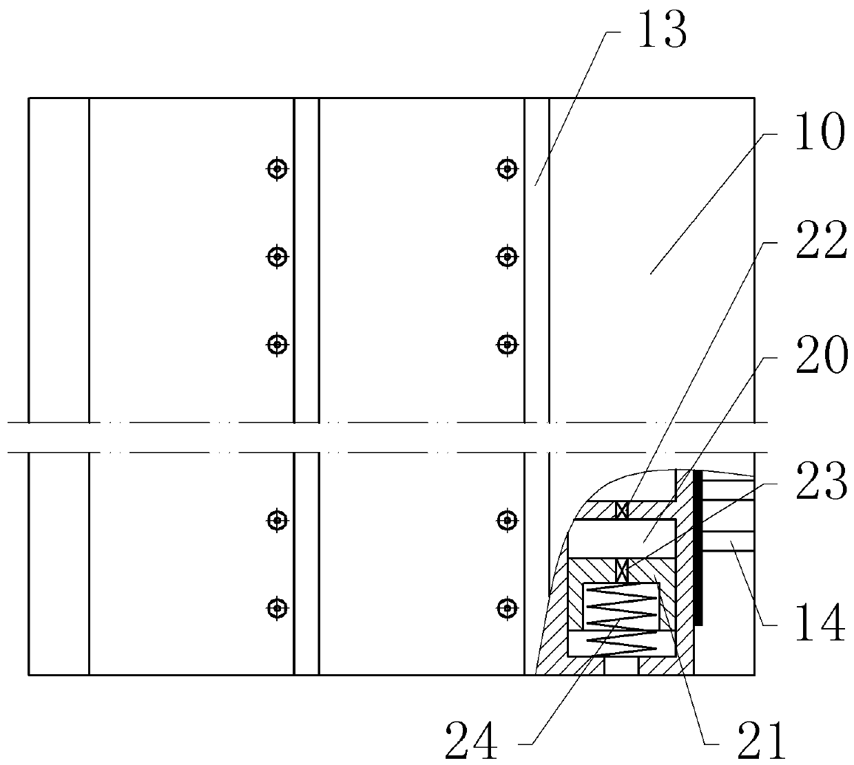 A prefabricated building wall