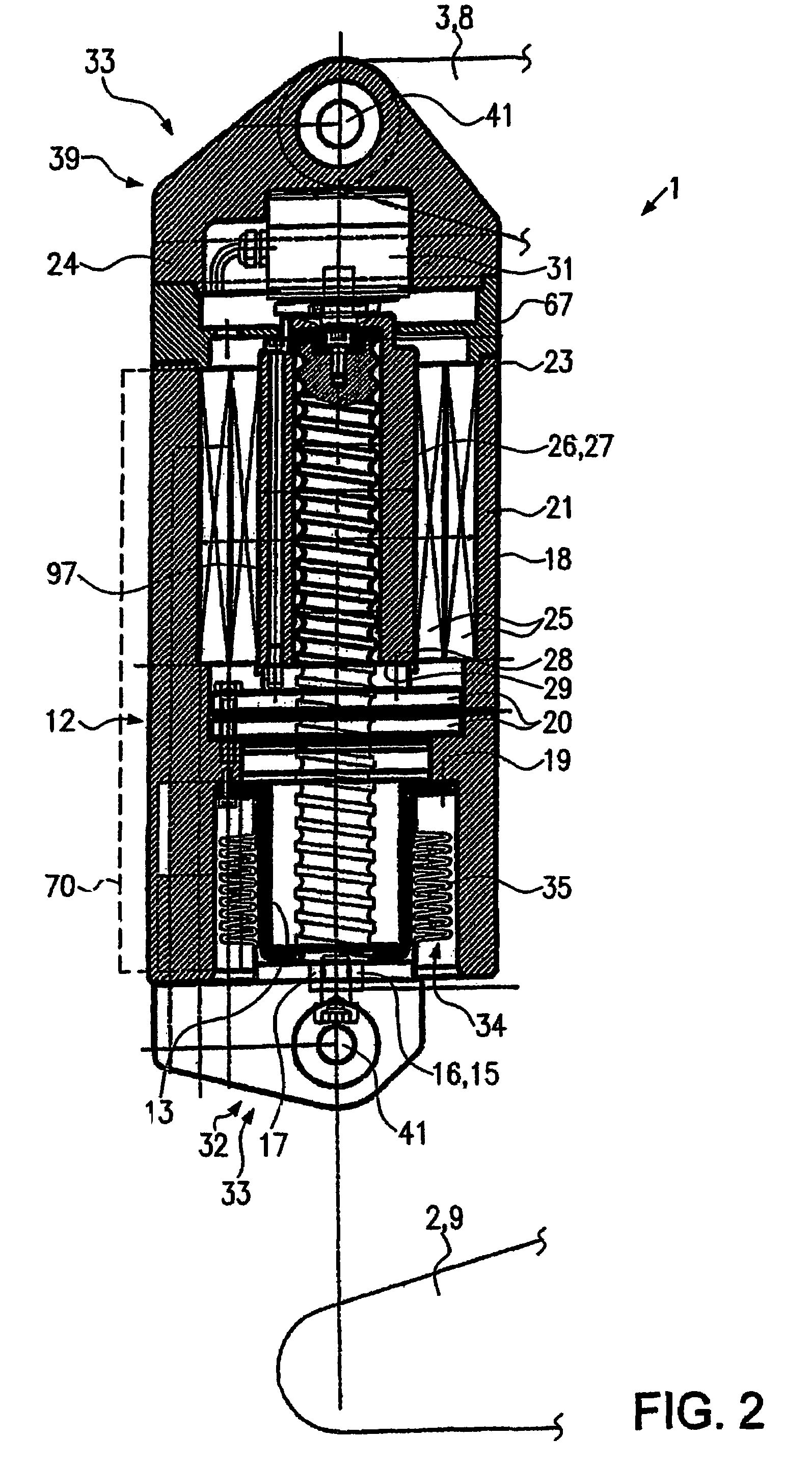 Drive device for welding tongs