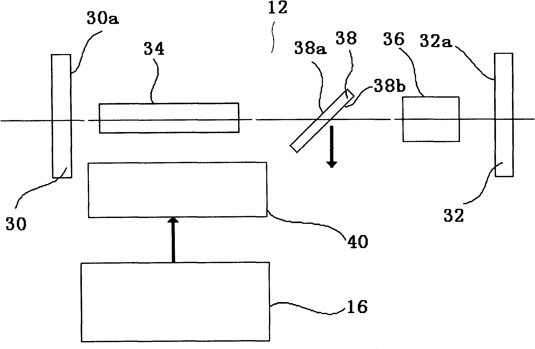 Laser welding device