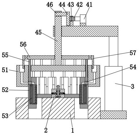 A surface treatment device for powder metallurgy metal parts