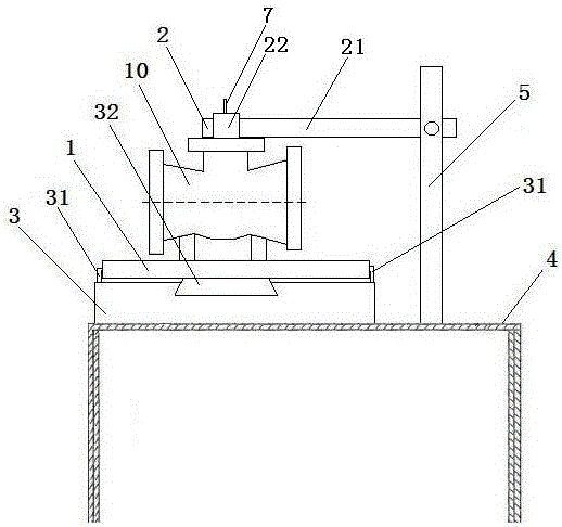 Fixtures for processing gate valve body