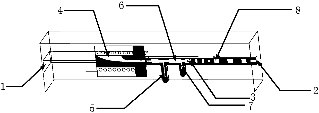 Millimeter-wave two-port sub-harmonic mixer