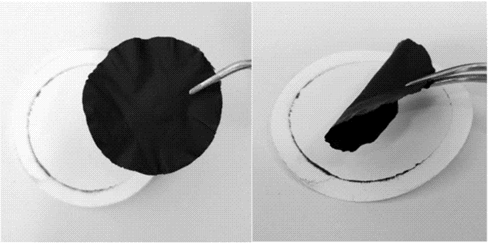 Self-supported and flexible poly(3,4-ethylenedioxythiophene) (PEDOT) nanofiber/single-walled carbon nanotubes (SWCNTs) composite thermoelectric material thin film and preparation method thereof