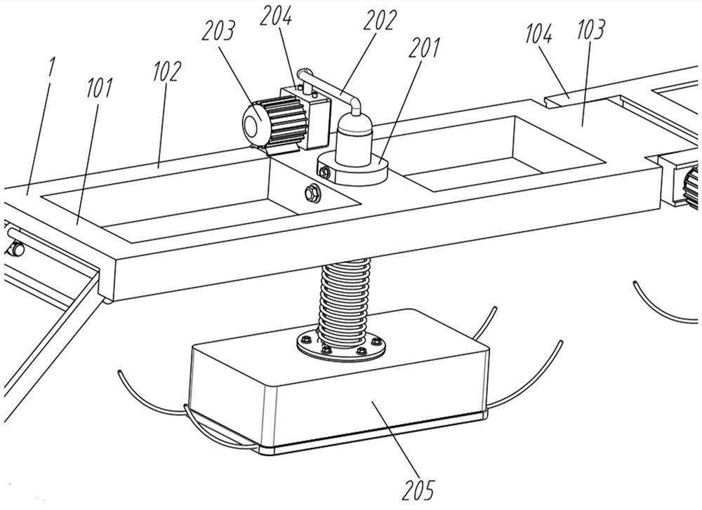 A glass curtain wall cleaning robot capable of automatically overcoming obstacles and using method thereof