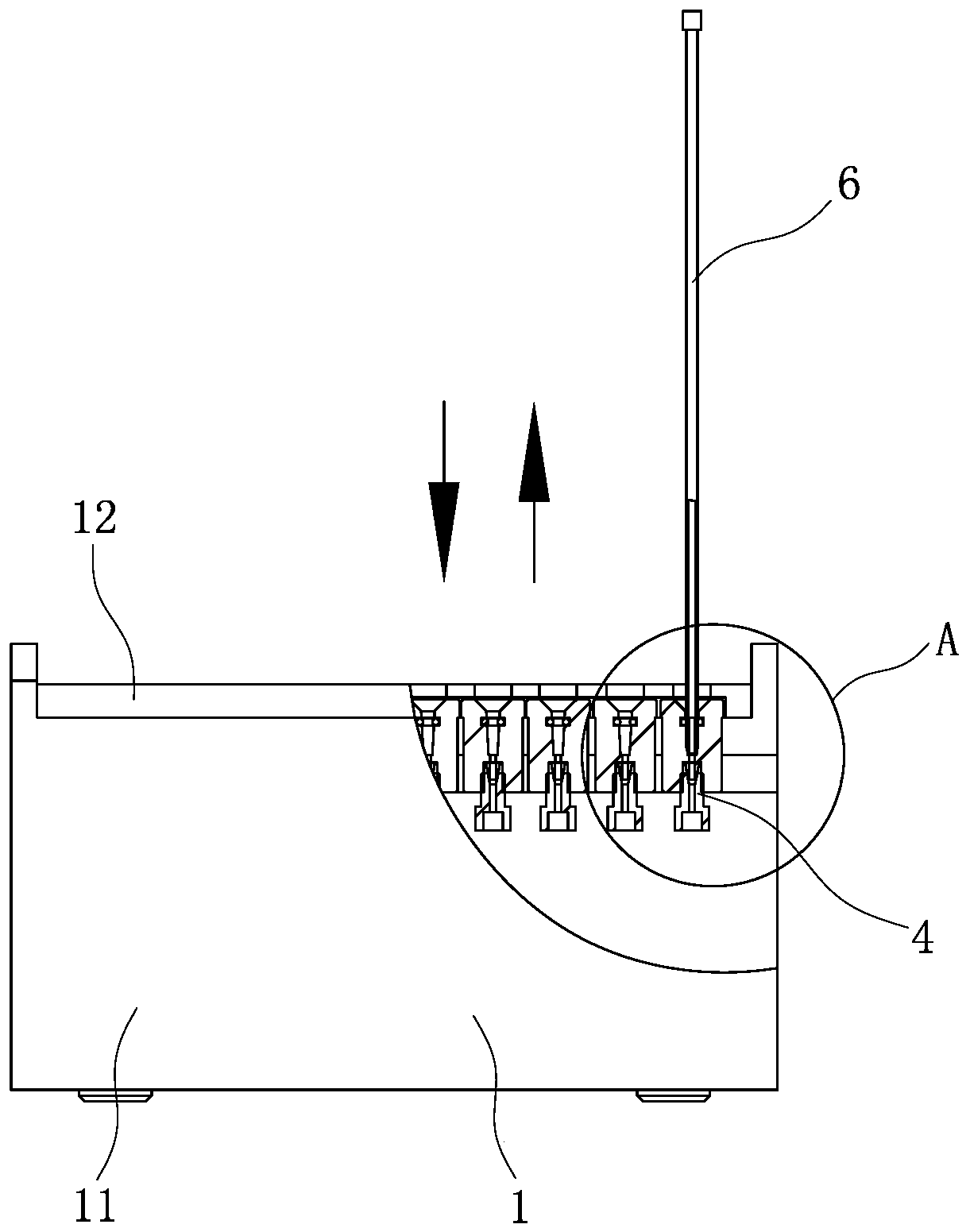 Large volume sample loading device