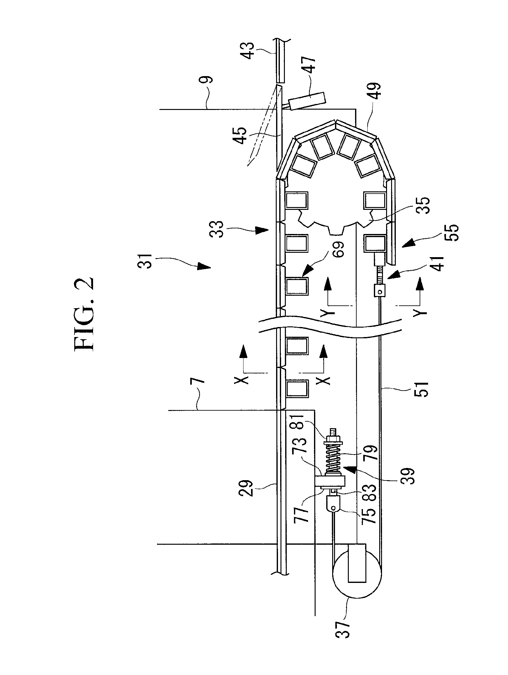 Boarding bridge