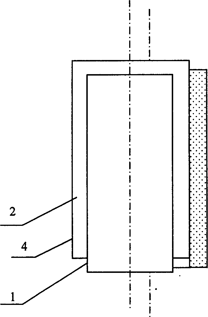 Ceramic based composite material filtering tube used for cleaning high-temp. gas smoke, and its prodn. method