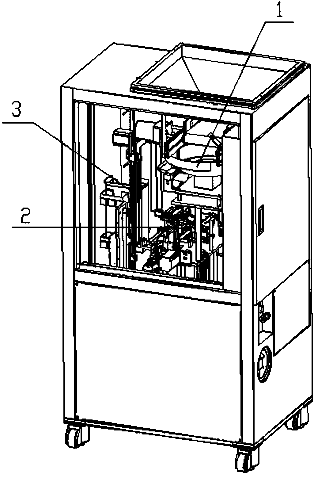 A tea packaging machine