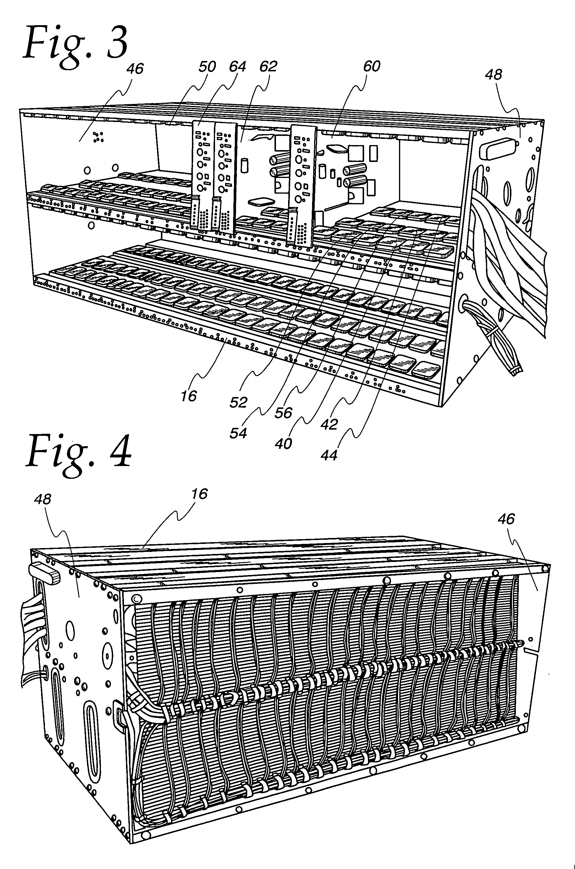 Cooling system for densely packed electronic components