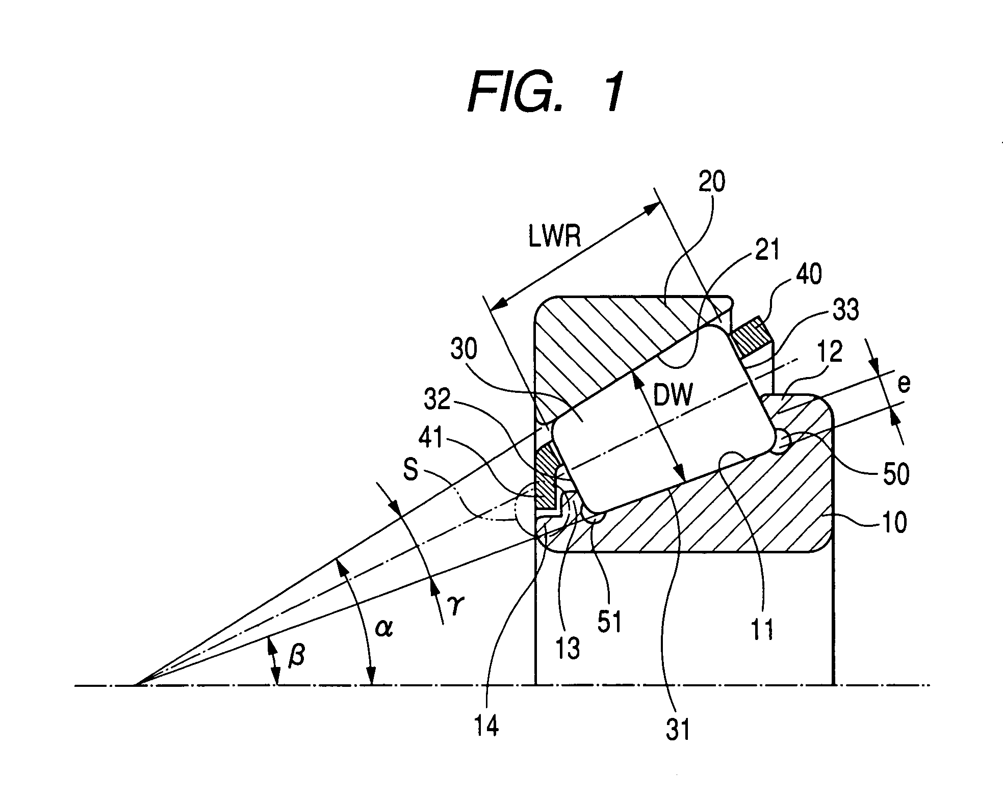 Tapered roller bearing, tapered roller bearing apparatus, and automotive pinion shaft supporting apparatus utilizing same tapered roller bearing apparatus