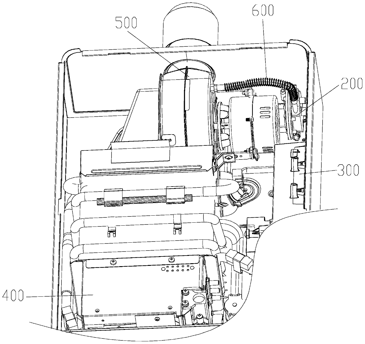 Carbon oxide detecting linkage control system and control method