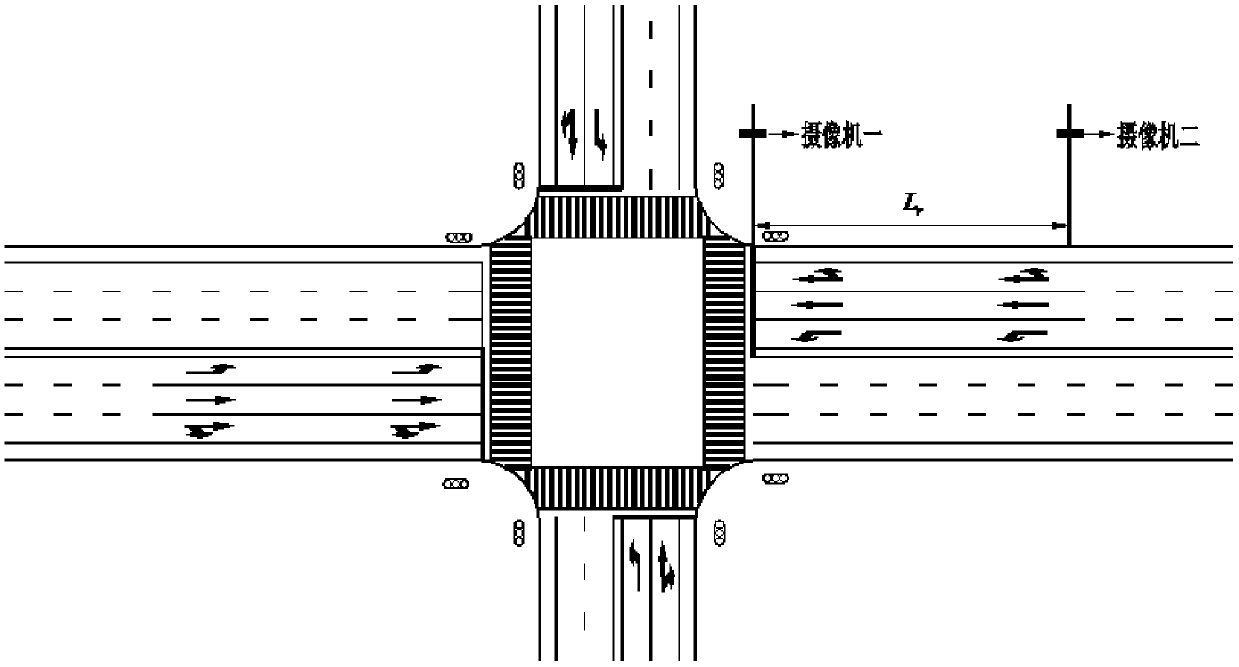 Method of recognizing and discovering whether or not vehicle changes lanes and jumps queue