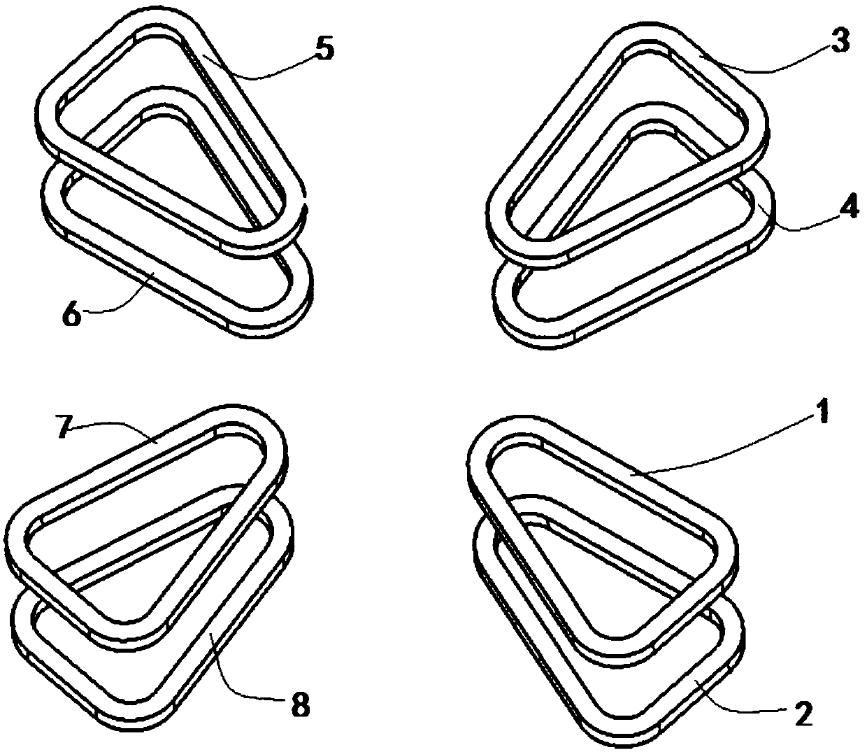 Method for adjusting particle orbital centering by using first harmonics in cyclotron