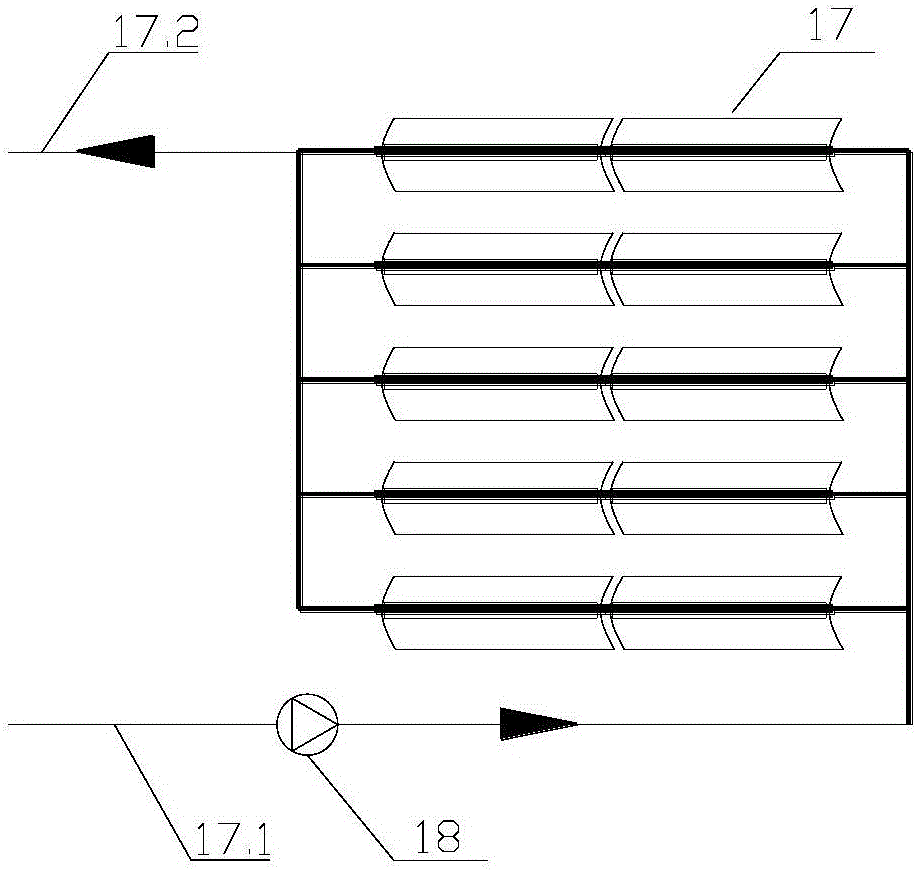 Efficient solar seawater desalination and air conditioner refrigeration combined operation method and system thereof