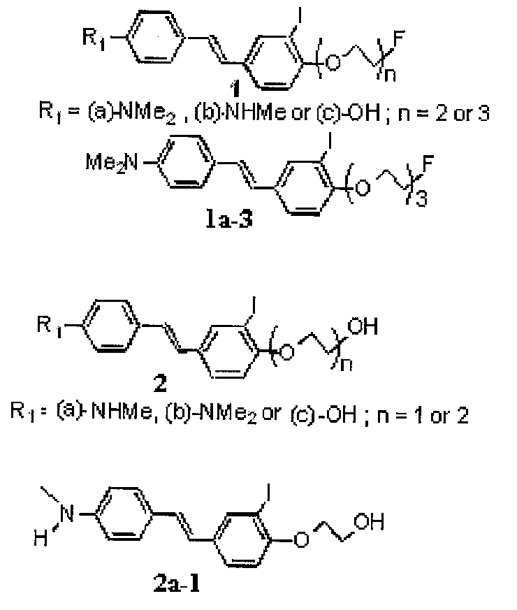 Halo-Stilbene Derivatives And Their Use For Binding And Imaging Of Amyloid Plaques