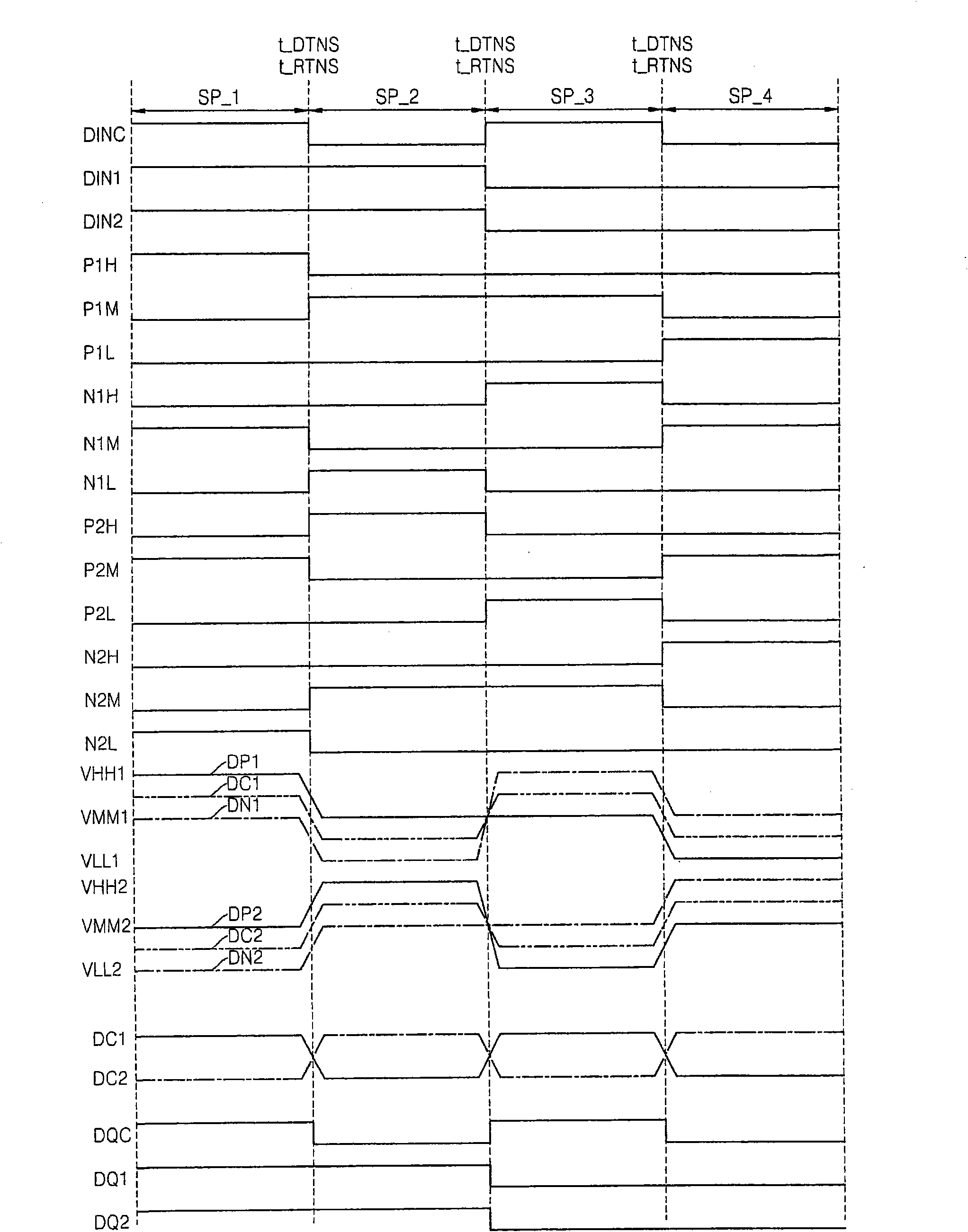 Differential data transmitting and receiving device and method with using 3 level volatge