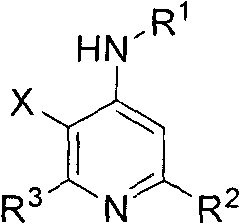 Multi-substituted fluorine-containing pyridine