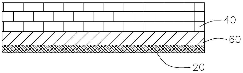 Paving structure and sidewalk footpath structure