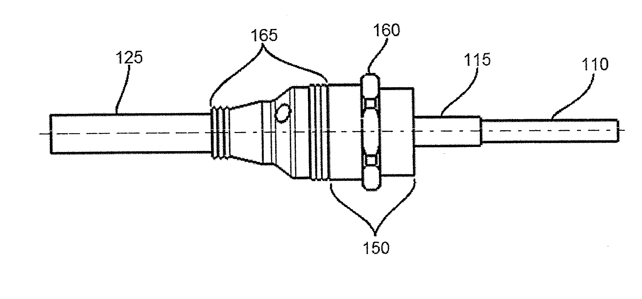 Electric vehicle shielded power cable connector