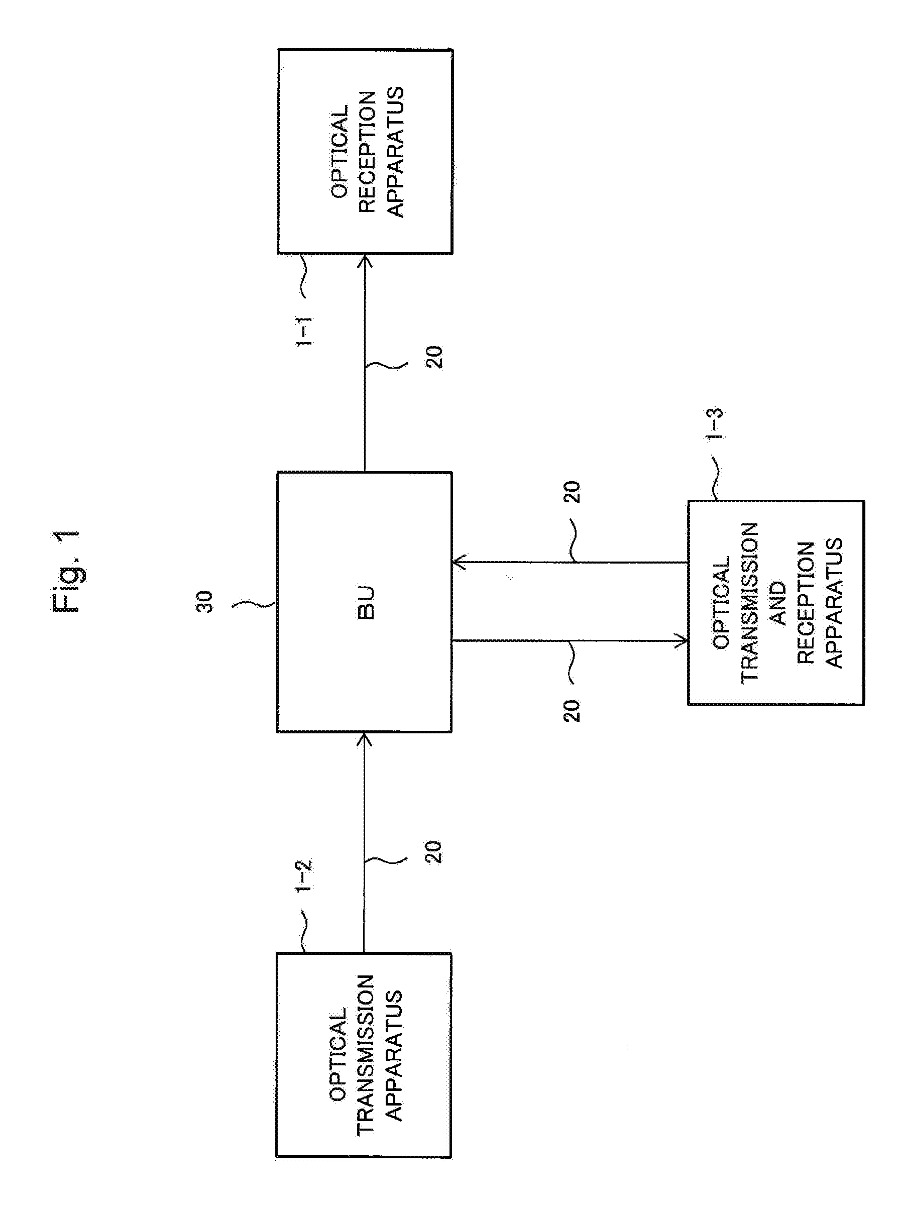 Optical reception apparatus, optical transmission apparatus, optical communication system, optical communication method, and storage medium storing program