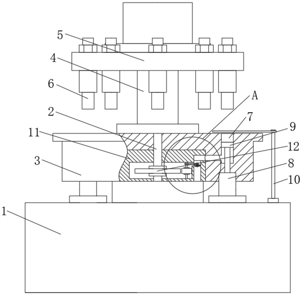 Full-automatic plastic aluminum cover molding machine