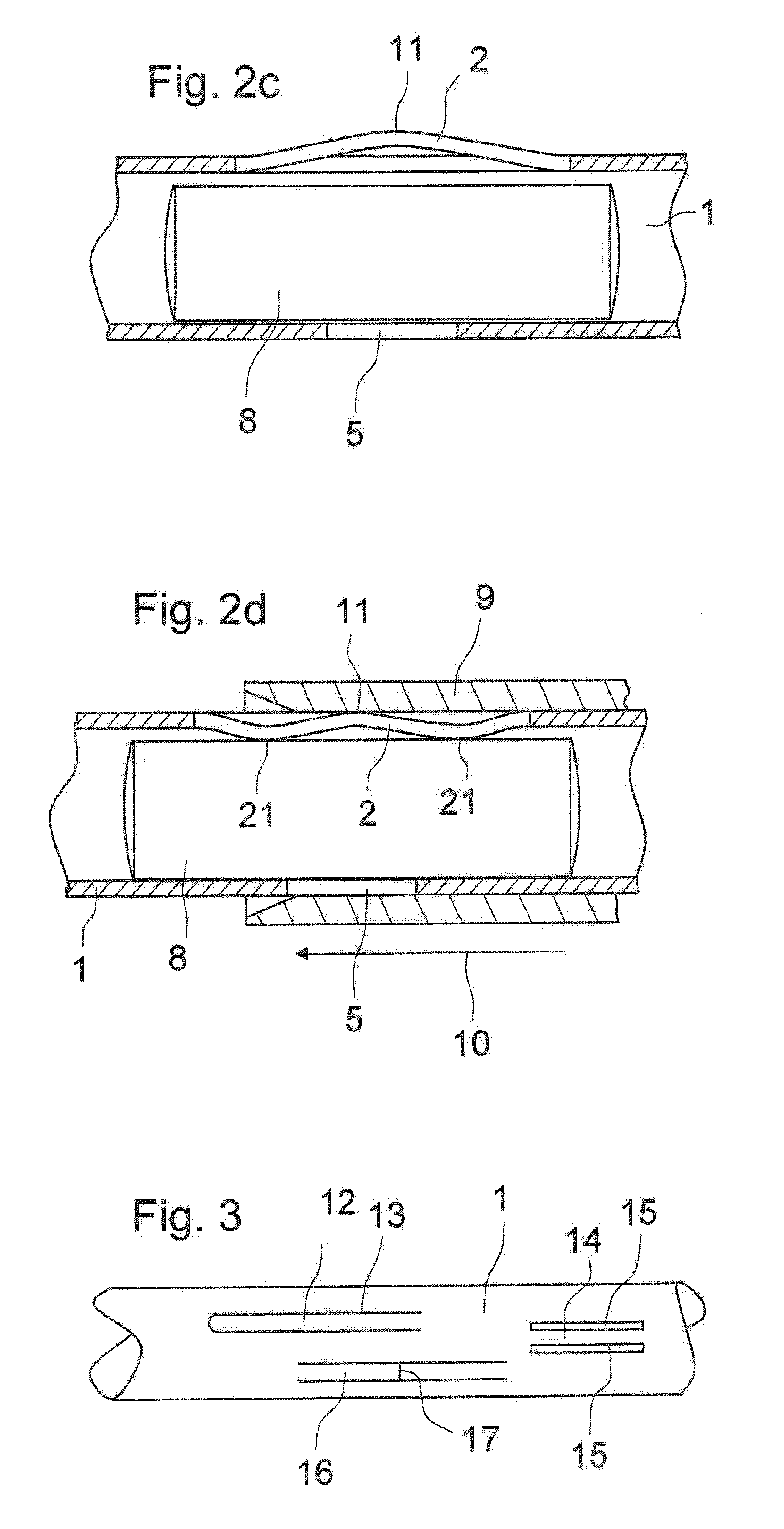 System tube and process for supporting cylindrical elements of an endoscope optical system