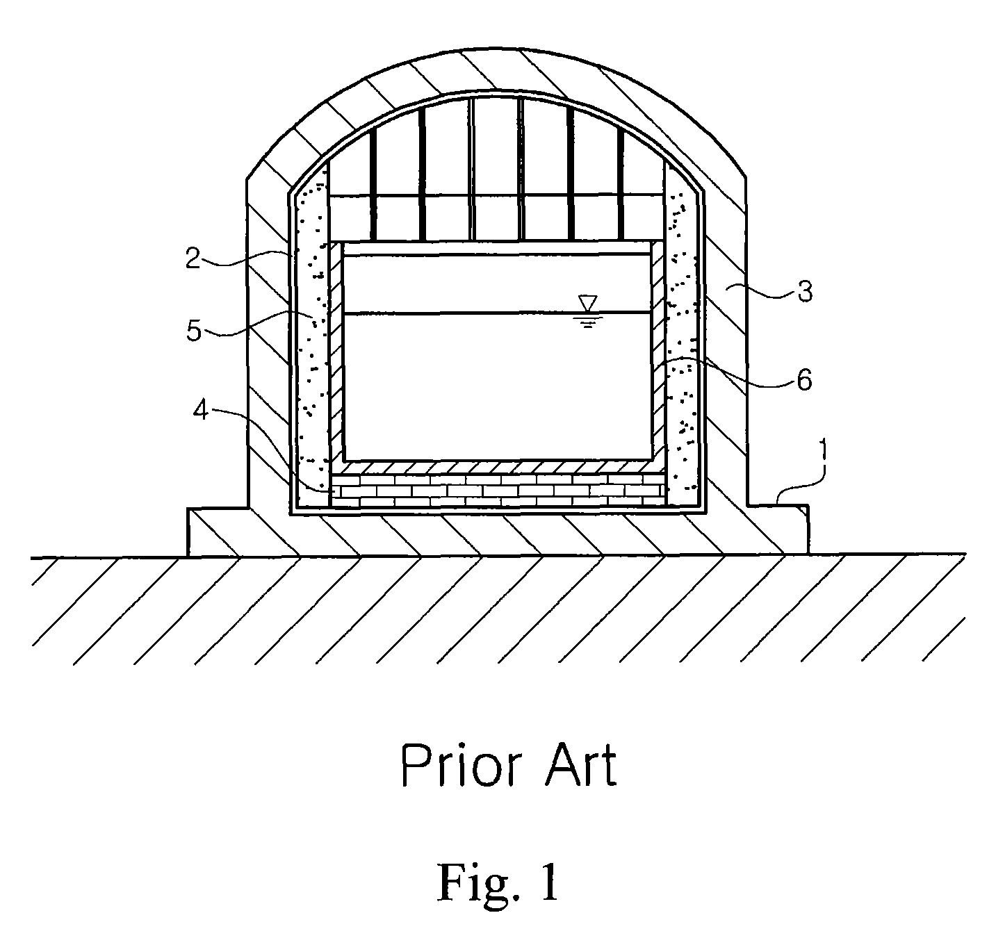 Method of constructing liquefied gas storage tank on land