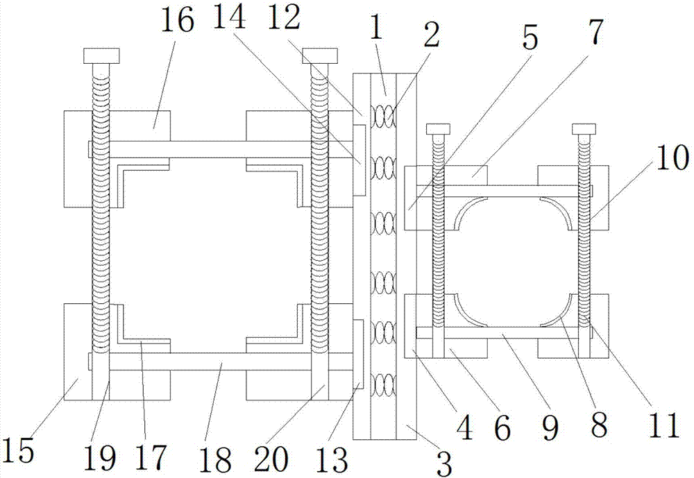 Device for fixing cabinet