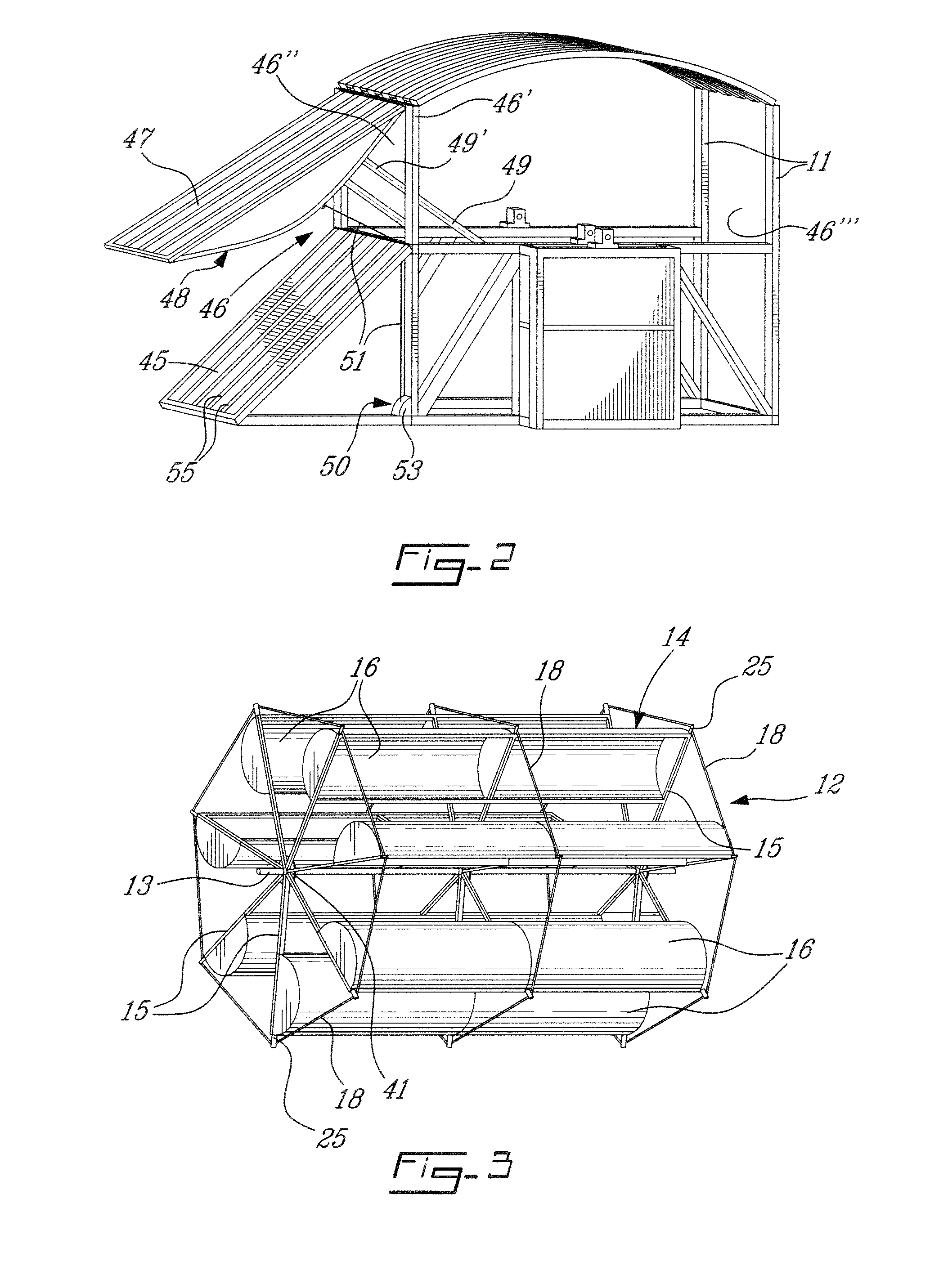 Horizontal wind powered turbine