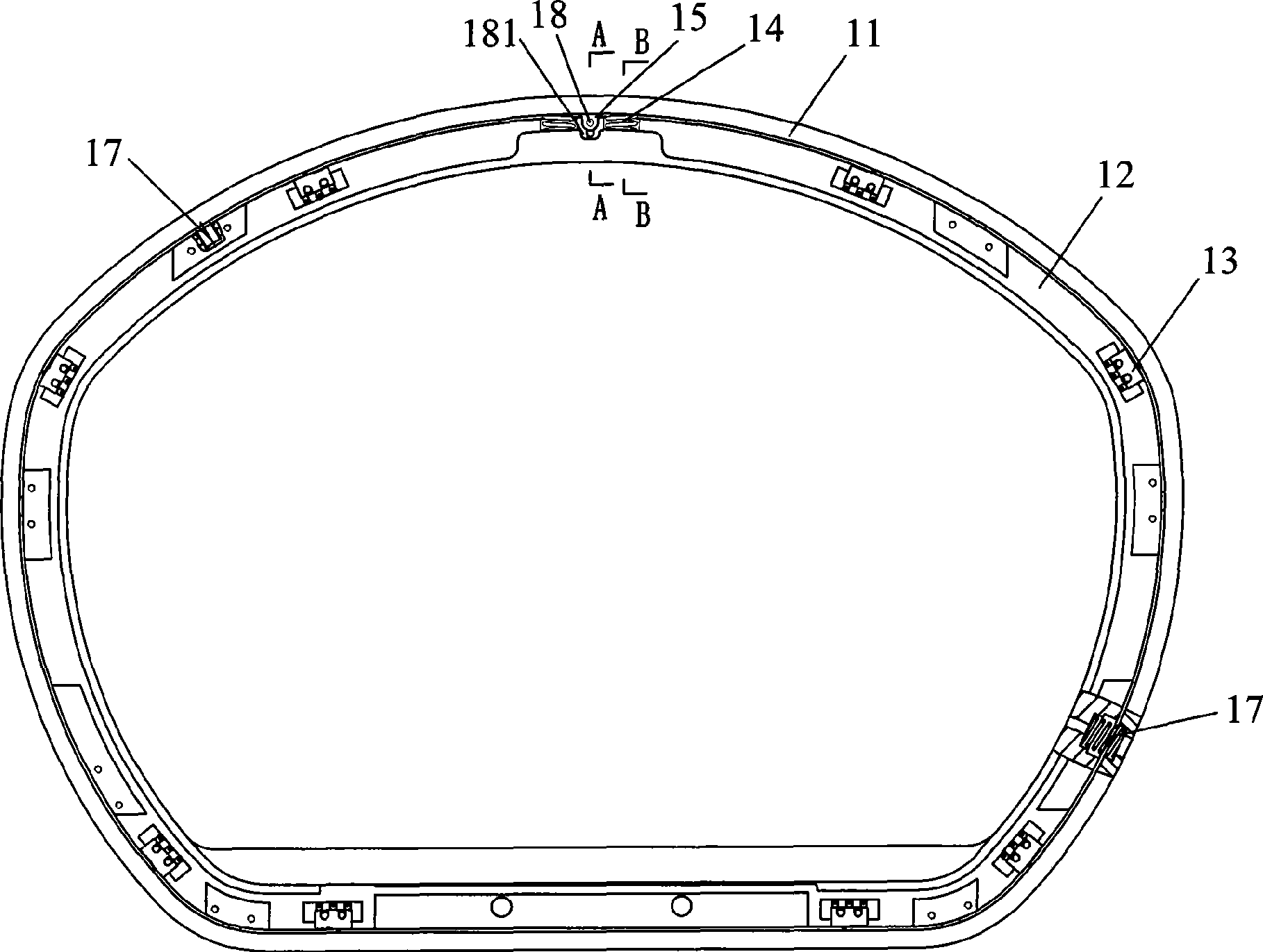 Medical apparatus with protection device