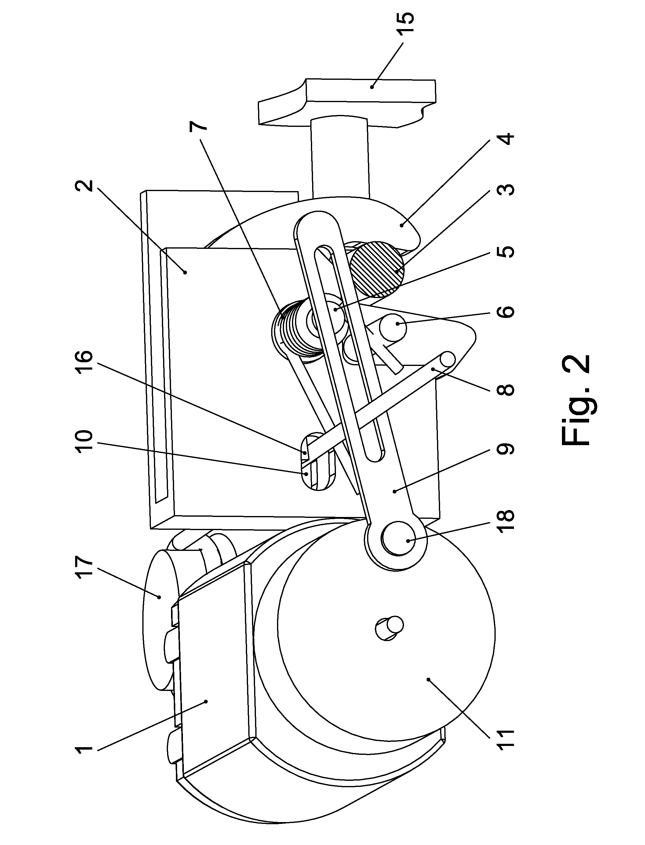 Connecting Rod Style Lock Assembly for Fingerprint Safekeeping Box