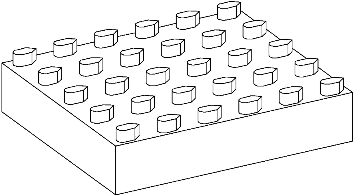 Fusiform bionic microstructure with drag reduction characteristics