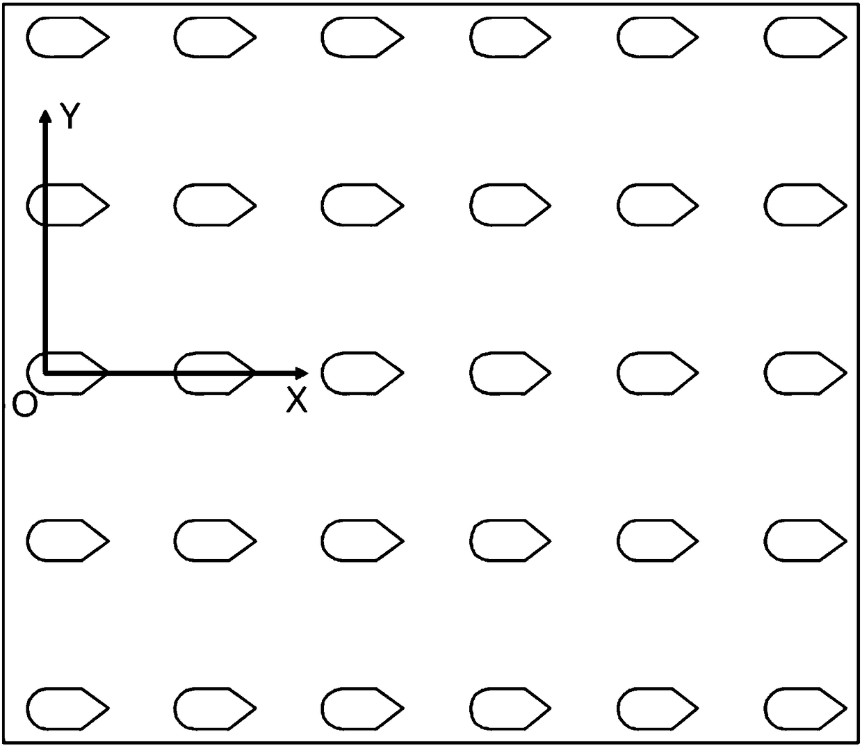 Fusiform bionic microstructure with drag reduction characteristics