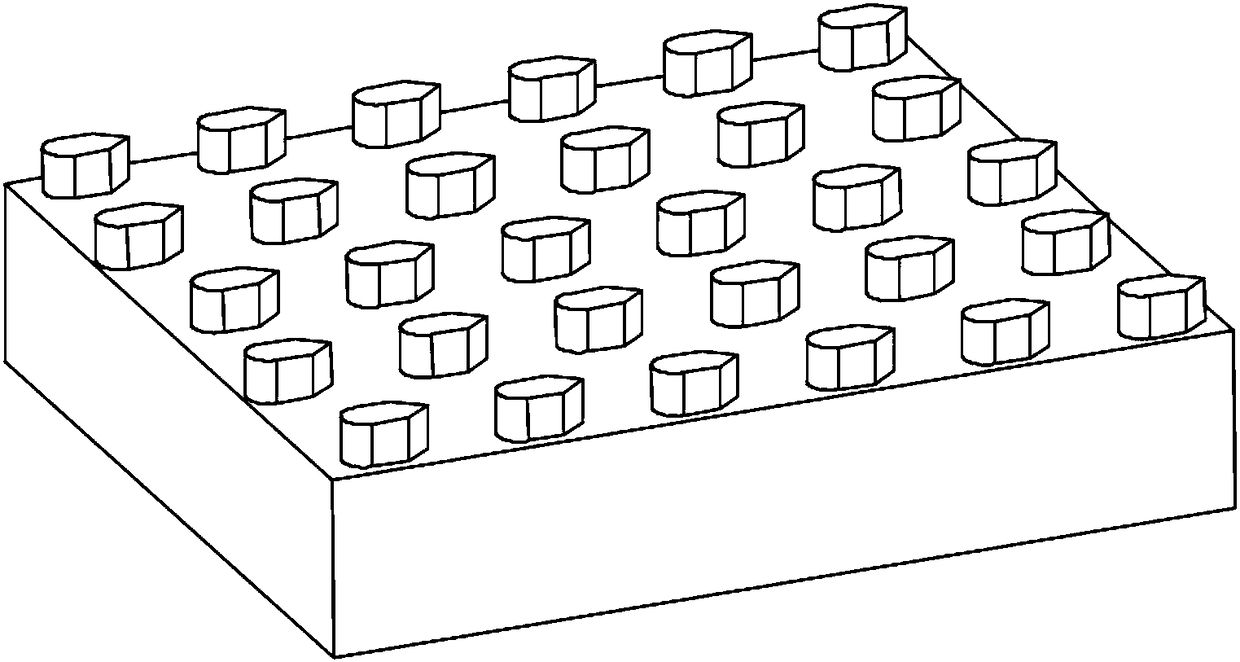 Fusiform bionic microstructure with drag reduction characteristics