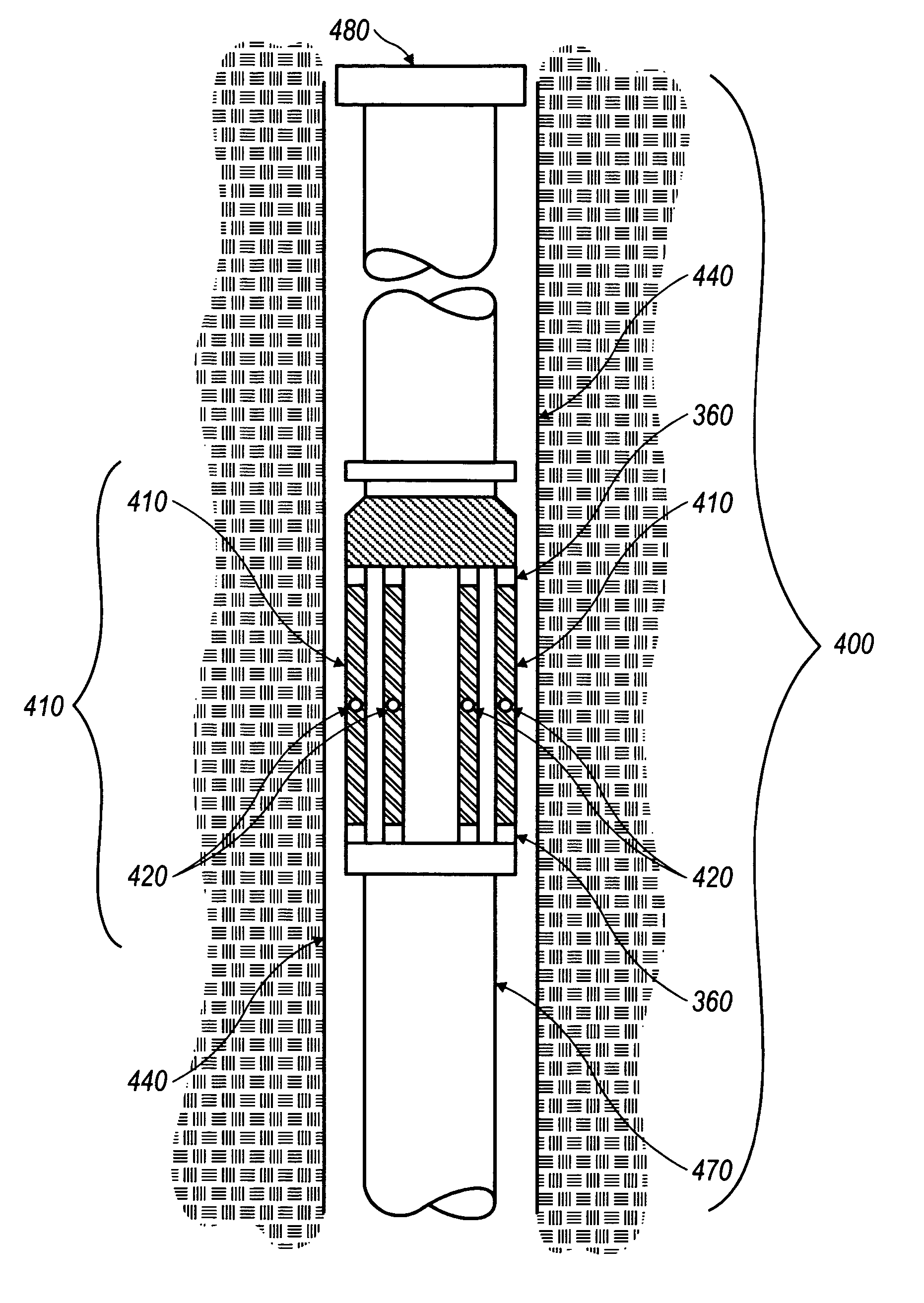 Pressure responsive centralizer