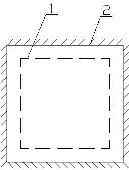 Mining cambered anti-impact sealing wall and construction method of mining cambered anti-impact sealing wall