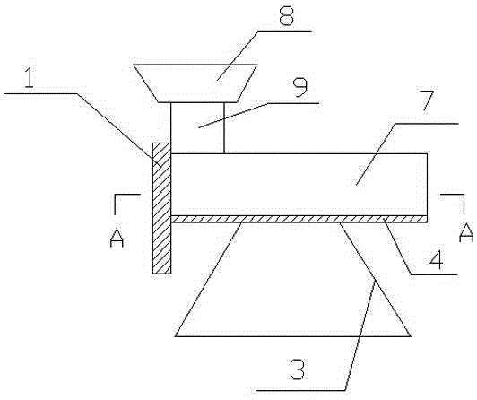 Novel straw peeling machine